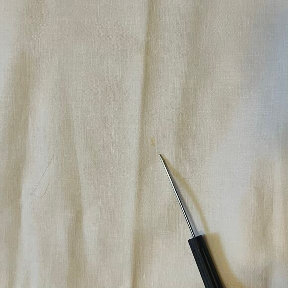 Vintage Embroidered Pillowcase Southern Belle Parasol Floral 1940s Americana - Picture 7 of 9